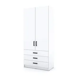 mlodziezowa-szafa-sigma-b1-3sz-90-cm-z-szufladami-biala