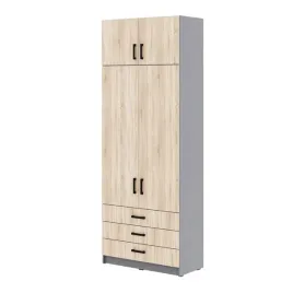 mlodziezowa-szafa-sigma-max-s4-2u3sz-90-cm-z-szufladami-dab-sonoma