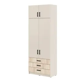 mlodziezowa-szafa-sigma-max-k4-3sz-90-cm-z-szufladami-dab-sonoma