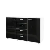 komoda-r2-120cm-polysk-czarny