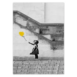 baner-50x70-banksy-balonik-dziewczyna