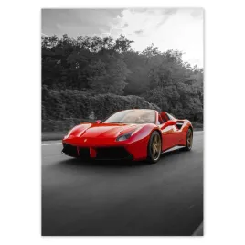 baner-50x70-czerwone-ferrari-fura