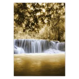 baner-70x100-wodospad-w-kolorze-sepia