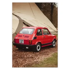 baner-70x100-czerwony-maluch-fiat-126p