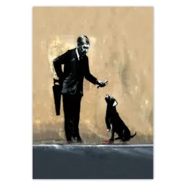 baner-70x100-banksy-dobry-piesek-pies
