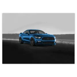 baner-100x70-niebieski-ford-mustang
