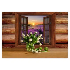 baner-100x70-sciana-z-bali-kwiaty
