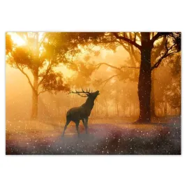baner-100x70-jelen-w-lesie