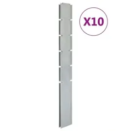 slupki-ogrodzeniowe-10-szt-srebrne-160-cm-stal-galwanizowana