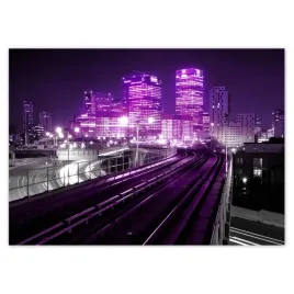 baner-70x50-fioletowe-wiezowce-w-miescie
