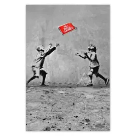 baner-80x120-banksy-no-ball-games