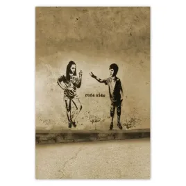 baner-80x120-banksy-niegrzeczne-dzieci