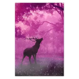 baner-80x120-jelen-w-magicznym-lesie