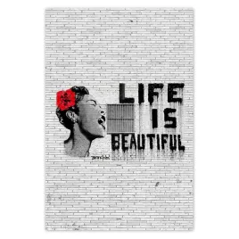 baner-80x120-banksy-life-is-beautiful