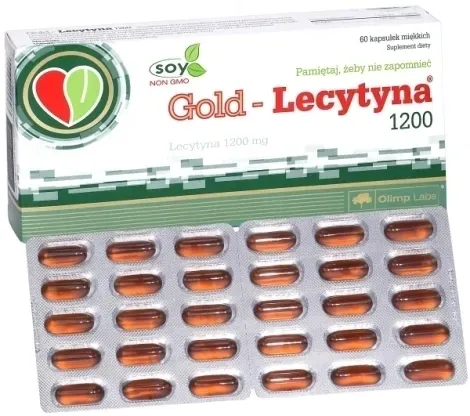olimp-gold-lecytyna-60-kapsulek-waga-z-opakowaniem-0-1-kg-postac-kapsulki