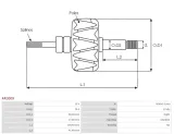 wirnik-alternatora-as-pl-ar3009-producent-czesci-as-pl