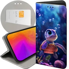 etui-z-klapka-do-xiaomi-redmi-note-12-4g-wzory-zolwie-zolwiki-zolw-futeral