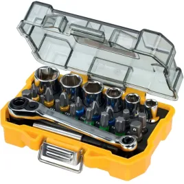 dewalt-24-czesciowy-zestaw-bitow-i-nasadek-6-13mm-z-grzechotka-dt71516