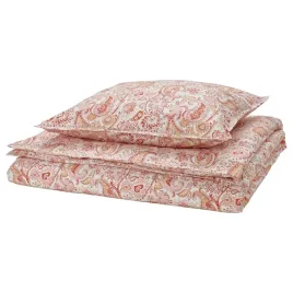ikea-rodgersia-komplet-poscieli-rozowy-bialy-150x200-50x60-cm