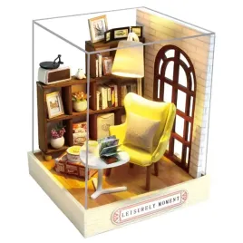 miniaturowy-domek-chwila-z-ksiazka-biblioteka-album