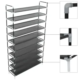 stojak-na-buty-z-10-polkami-metal-i-wloknina-czarny