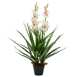 vidaxl-sztuczny-storczyk-cymbidium-z-doniczka-100-cm-zielony