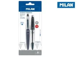 zestaw-milan-dlugopis-z-olowkiem-mechanicznym-capsule-silver-slim-na-blistr
