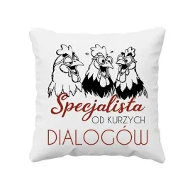 specjalista-od-kurzych-dialogow-poduszka-prezent-dla-hodowcy-kur
