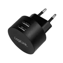 ladowarka-sieciowa-logilink-pa0218-usb-105-w-okragla-2x-usb-a-czarna