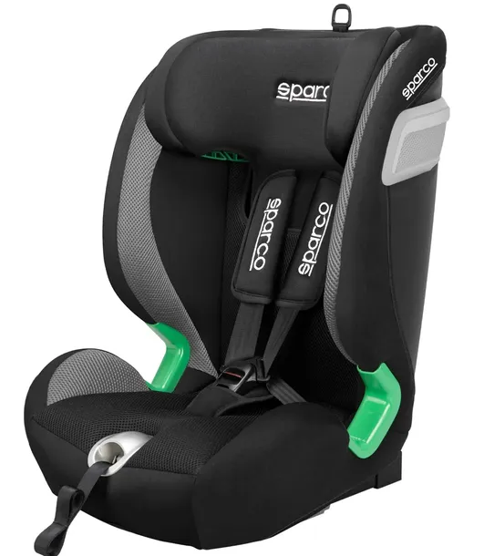 FOTELIK SAMOCHODOWY ISOFIX SPARCO SK5000I GREY 76-150 CM / 9-36 KG