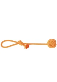 dingo-zabawka-energy-pilka-z-uchwytem-pomaranczowa-40cm
