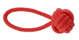 dingo-zabawka-energy-pilka-z-raczka-czerwona-65-22cm