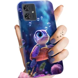 etui-do-motorola-moto-g54-5g-wzory-zolwie-zolwiki-zolw-obudowa-pokrowiec