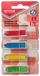 zakladki-indeksujace-strzalka-office-products-pp-12x43mm-blister-mix-koloro