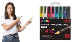 markery-uni-posca-pc-5m-zestaw-8