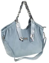 torebka-damska-worek-shopper-a4-pojemna-na-ramie-z-lancuszkiem-ch2213-niebi
