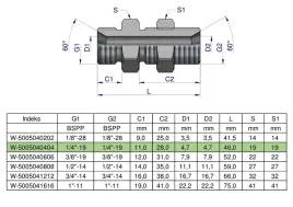 zlaczka-hydrauliczna-calowa-grodziowa-bb-1-4-bsp-z-przeciwnakretka-xsv-w