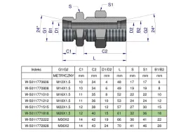 zlaczka-hydrauliczna-metryczna-grodziowa-bb-m26x1-5-18l-z-przeciwnakretka