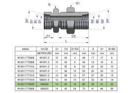 zlaczka-hydrauliczna-metryczna-grodziowa-bb-m30x2-22l-z-przeciwnakretka-xs