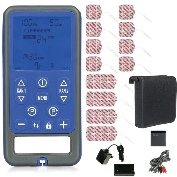 Medyczny Elektrostymulator TENS EMS profesjonalny masażer ECOSTIM ECO54