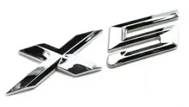 bmw-x5-chrom-srebrny-emblemat-logo-napis-naklejka-znaczek