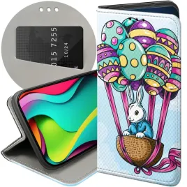 etui-z-klapka-do-realme-c31-wzory-wielkanoc-jajko-krolik-koszyk-futeral