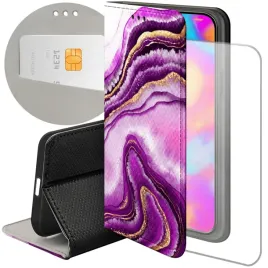 etui-z-klapka-do-realme-c31-wzory-rozowy-marmur-purpura-roz-marmur-szklo