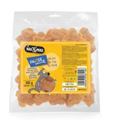 kostki-miesne-przysmak-smakolyk-dla-psa-kurczak-ryz-hauandmiau-pusesnack-500g