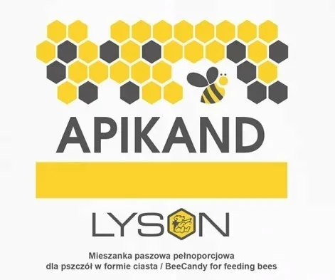 Apikand CIASTO 20x1 kg pokarm DLA pszczół APIKAND ciasto POKARM 20x1KG
