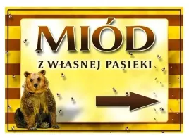tablica-xl-reklamowa-sprzedaz-miodu-29-5x42-cm