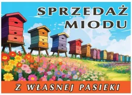 tablica-xl-reklamowa-sprzedaz-miodu-29-5x42-cm