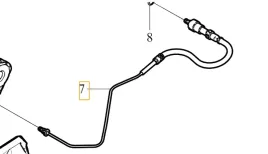 volvo-v40-v40cc-przewod-sprzegla-wysprzeglika-31325025