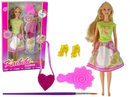 lalka-z-dlugimi-blond-wlosami-malowanie-sukienki-pedzelek-buty