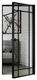 drzwi-rozwierane-aluminium-czarne-loft-komplet-oscieznica-i-klamka-80-sito